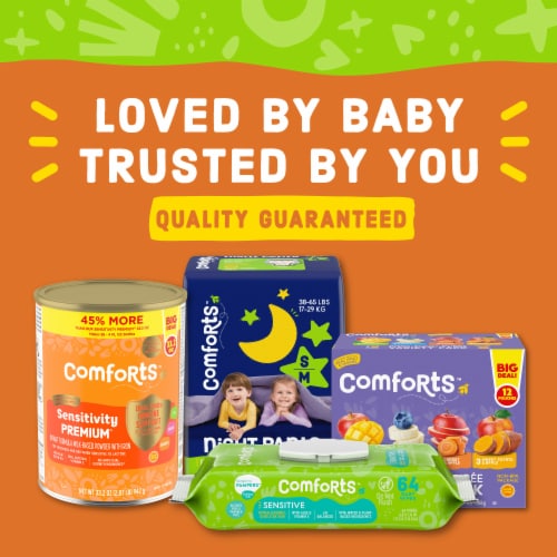 Comforts Day or Night Baby Diapers Size 5 - Size 5 / 24 count