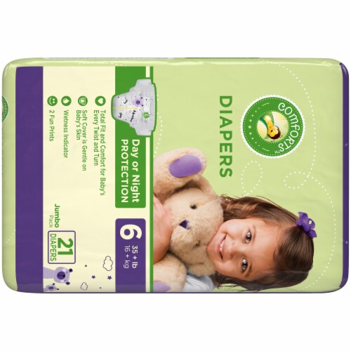 Comforts Day or Night Baby Diapers Size 6 - Size 6 / 21 count