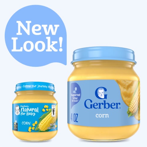 Gerber 1st Foods Natural for Baby Baby Food Corn - Corn