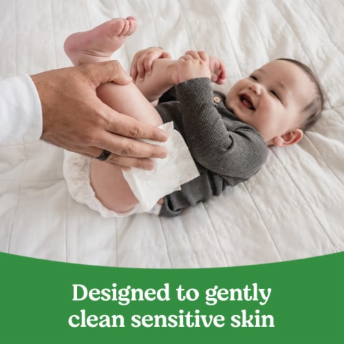 Huggies Natural Care Sensitive Unscented Baby Wipes - 10 pk / 56 ct