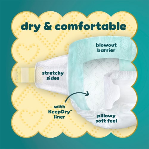 Pampers Swaddlers Baby Diapers Size 5 (27+ lbs) - Size 5 / 19 ct