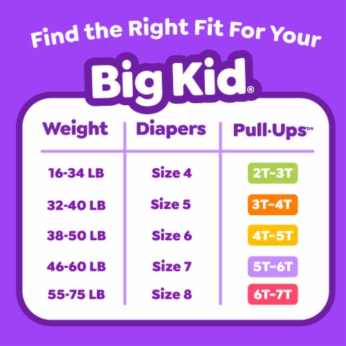 Pull-Ups Boys Potty Training Pants 4T-5T (38-50 lbs) - Boys 4T-5T / 56 ct