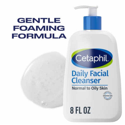 Cetaphil Daily Facial Cleanser for Combination to Oily, Sensitive Skin - Cetaphil Daily Facial Cleanser for Combination to Oily, Sensitive Skin