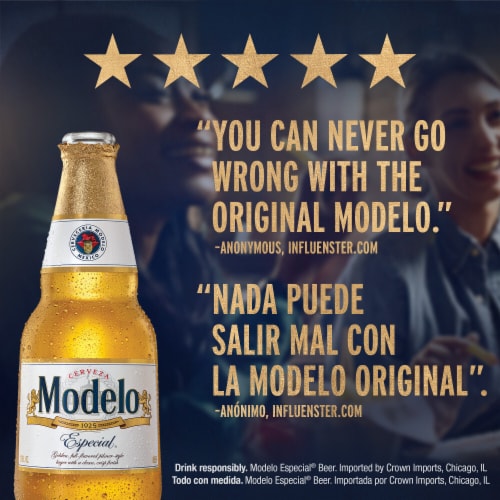 Modelo Especial Mexican Lager Import Beer - 12 Bottles