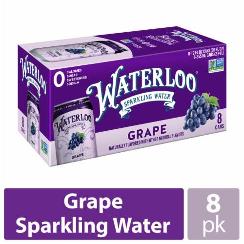 Waterloo Grape Sparkling Water - Waterloo Grape Sparkling Water