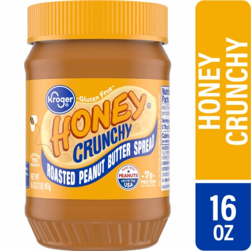 Kroger® Creamy Peanut Butter - Honey Crunchy