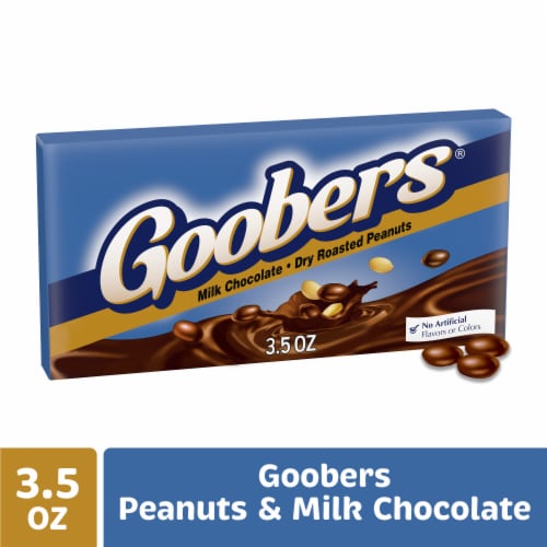 Goobers Chocolate Covered Peanuts Classic Movie Theater Candy Box - Goobers Chocolate Covered Peanuts Classic Movie Theater Candy Box