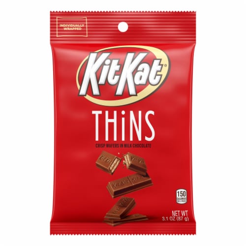 KIT KAT THiNS Milk Chocolate Wafer Candy Bag - 3.4 oz selected