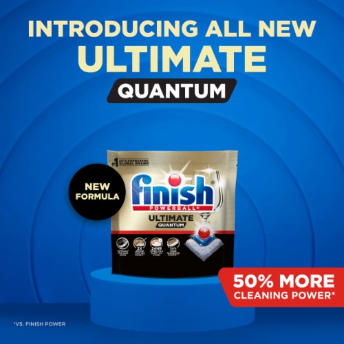 Finish Ultimate Quantum Dishwasher Detergent Pods - 11 ct