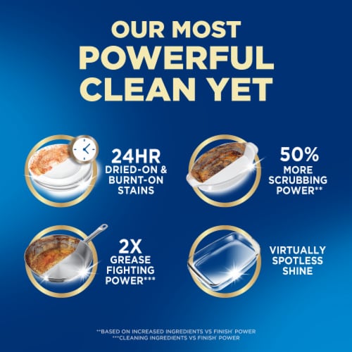 Finish Ultimate Quantum Dishwasher Detergent Pods - 47 ct