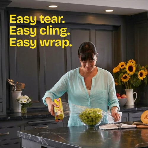 Glad Cling N Seal Plastic Food Wrap - Glad Cling N Seal Plastic Food Wrap