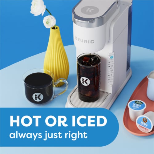 Keurig K-Iced Single Serve K-Cup Pod Coffee Maker, Gray - Keurig K-Iced Single Serve K-Cup Pod Coffee Maker, Gray