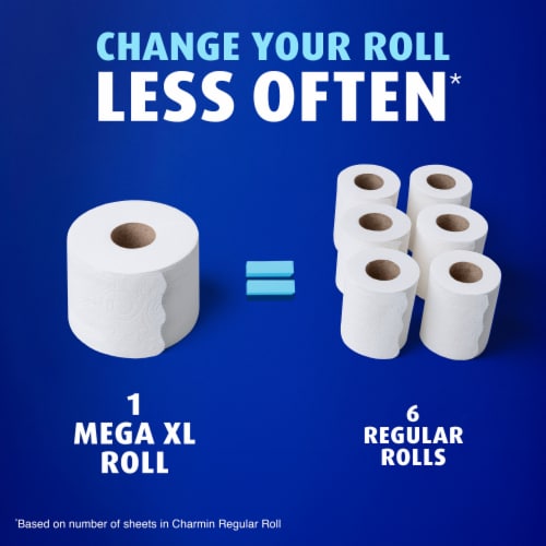 Charmin Ultra Soft Toilet Paper 6 Mega XL Rolls - 18 rolls