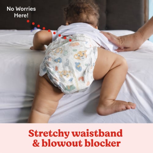 Huggies Little Movers Size 4 Baby Diapers (22-37 lbs) - Size 5 / 19 count