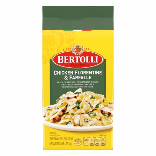Bertolli Chicken Florentine & Farfalle, Frozen Meal - Bertolli Chicken Florentine & Farfalle, Frozen Meal
