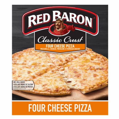 Red Baron Four Cheese Classic Crust Frozen Pizza - Red Baron Four Cheese Classic Crust Frozen Pizza