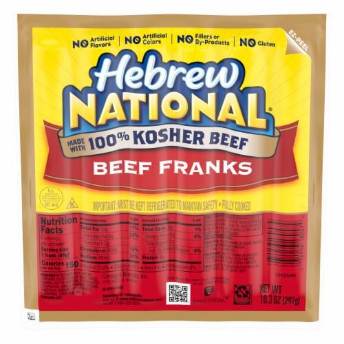 Hebrew National Beef Franks - Hebrew National Beef Franks, front