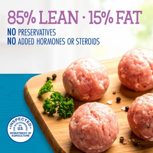 Kroger® 85/15 Fresh Ground Turkey Tray 3 LB - Kroger® 85/15 Fresh Ground Turkey Tray 3 LB, left