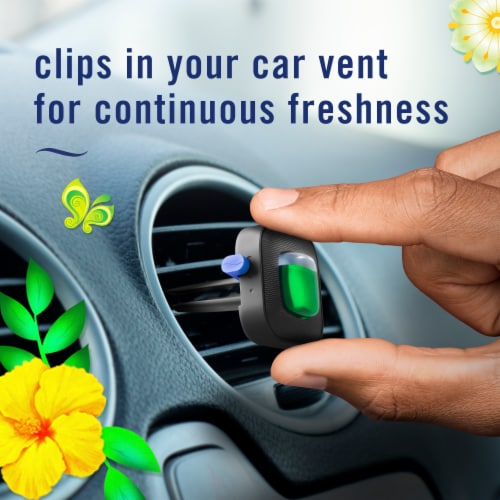 Febreze AUTO Air Freshener Odor-Fighting Automotive Vent Clip Gain Original Scent - Febreze AUTO Air Freshener Odor-Fighting Automotive Vent Clip Gain Original Scent