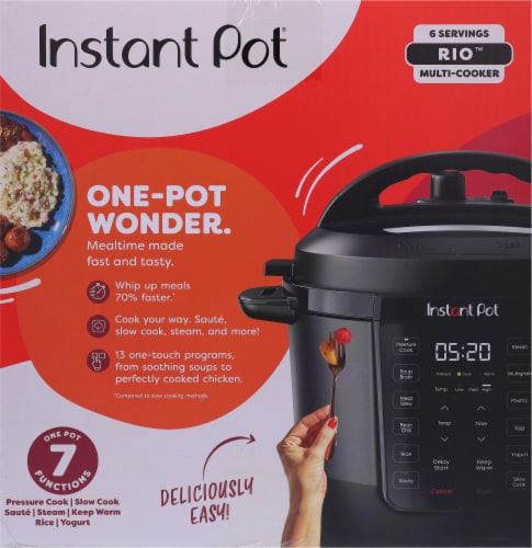 Instant Pot® RIO™ 6-Quart Multicooker - Instant Pot® RIO™ 6-Quart Multicooker