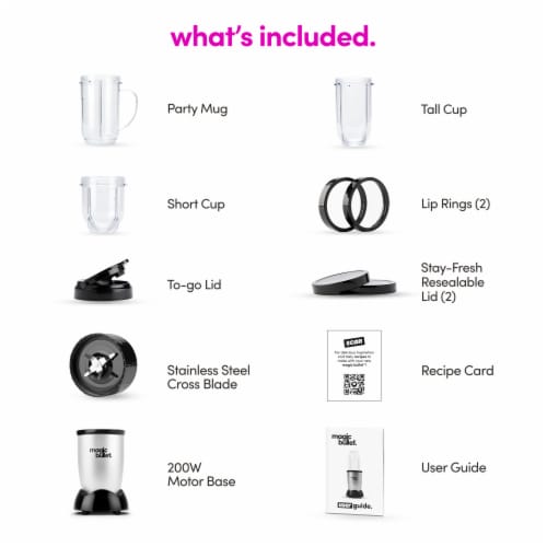 Magic Bullet® Hi-Speed Blender/Mixer Set - Magic Bullet® Hi-Speed Blender/Mixer Set