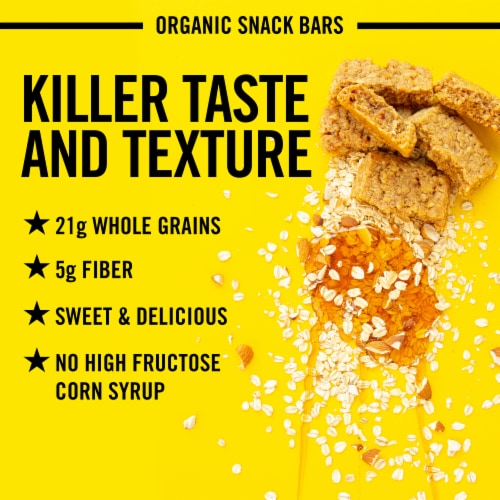 Dave's Killer Bread Oat-Rageous Honey Almond Organic Snack Bars - Oat-Rageous Honey Almond
