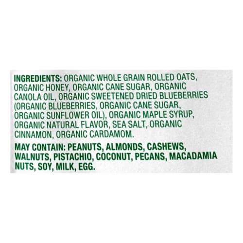 Simple Truth Organic® Oats and Honey Granola - Oats Honey & Blueberry