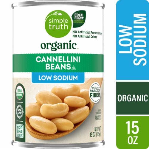 Simple Truth Organic® Low Sodium Cannellini Beans - Simple Truth Organic® Low Sodium Cannellini Beans