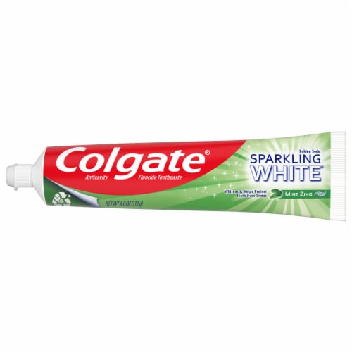 Colgate Sparkling White Whitening Toothpaste Mint Zing - Colgate Sparkling White Whitening Toothpaste Mint Zing