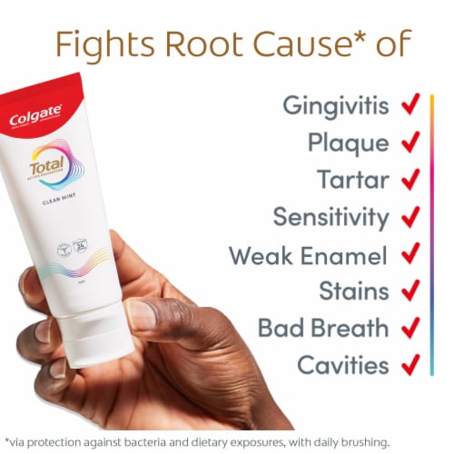Colgate Total Active Prevention Clean Mint Toothpaste - Colgate Total Active Prevention Clean Mint Toothpaste