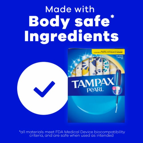 Tampax Pearl Tampons Super Absorbency - Tampax Pearl Tampons Super Absorbency