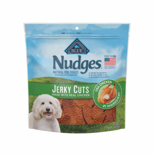 Blue Buffalo Nudges Jerky Cuts Natural Dog Treats Chicken - Blue Buffalo Nudges Jerky Cuts Natural Dog Treats Chicken