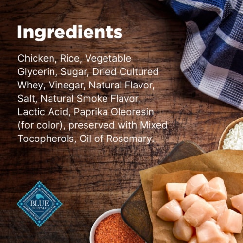 Blue Buffalo Nudges Jerky Cuts Natural Dog Treats with Chicken - Blue Buffalo Nudges Jerky Cuts Natural Dog Treats with Chicken