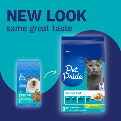 Pet Pride® Indoor Adult Dry Cat Food Chicken and Turkey Flavor - Pet Pride® Indoor Adult Dry Cat Food Chicken and Turkey Flavor
